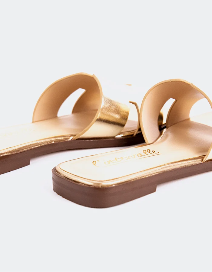 Ranna Gold Leather