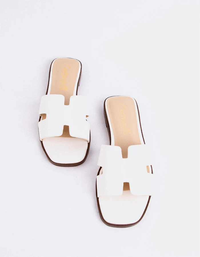 Ranna Off White Leather