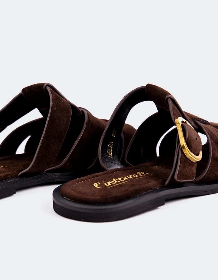 Nelda Brown Suede
