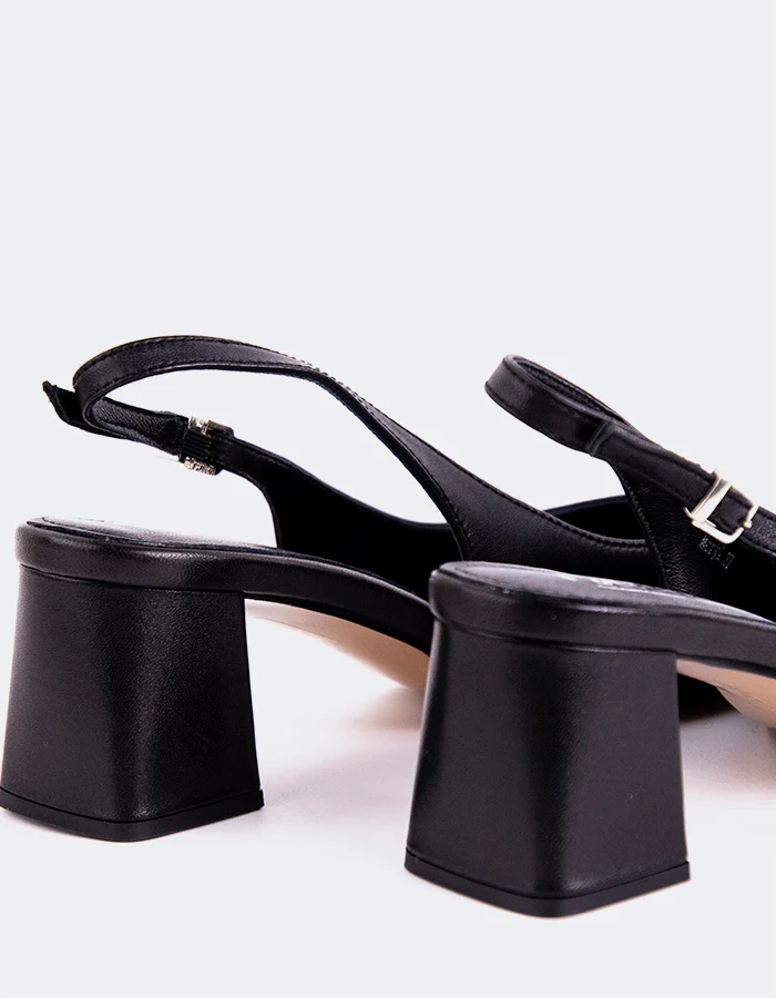 Meryl Black Leather