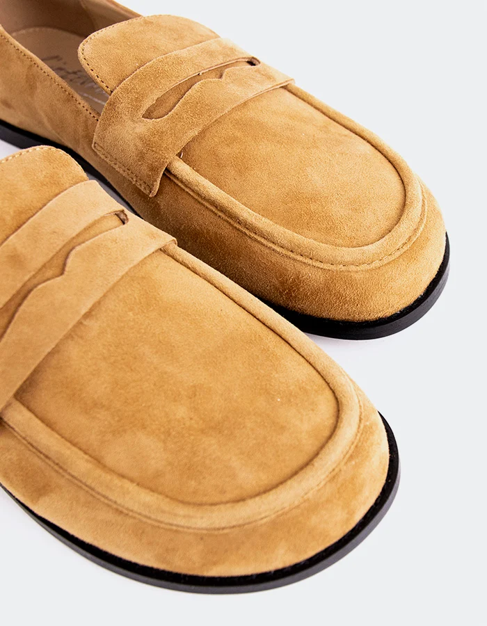 Clarice Cognac Suede