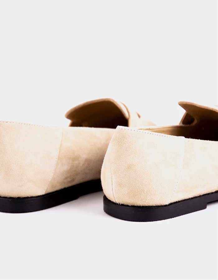 Clarice Beige Suede