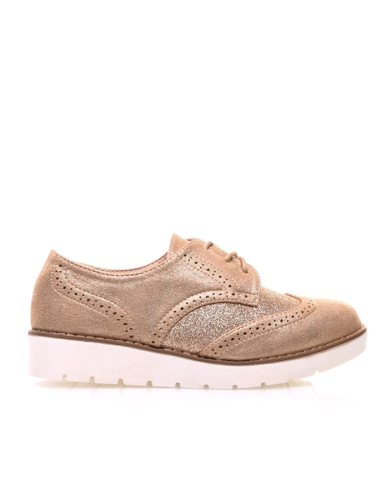 Derbies champagne brillante