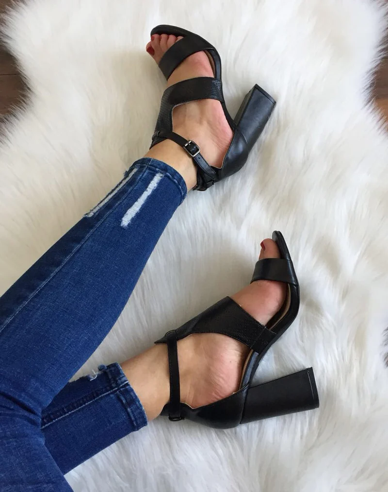 Sandales noires