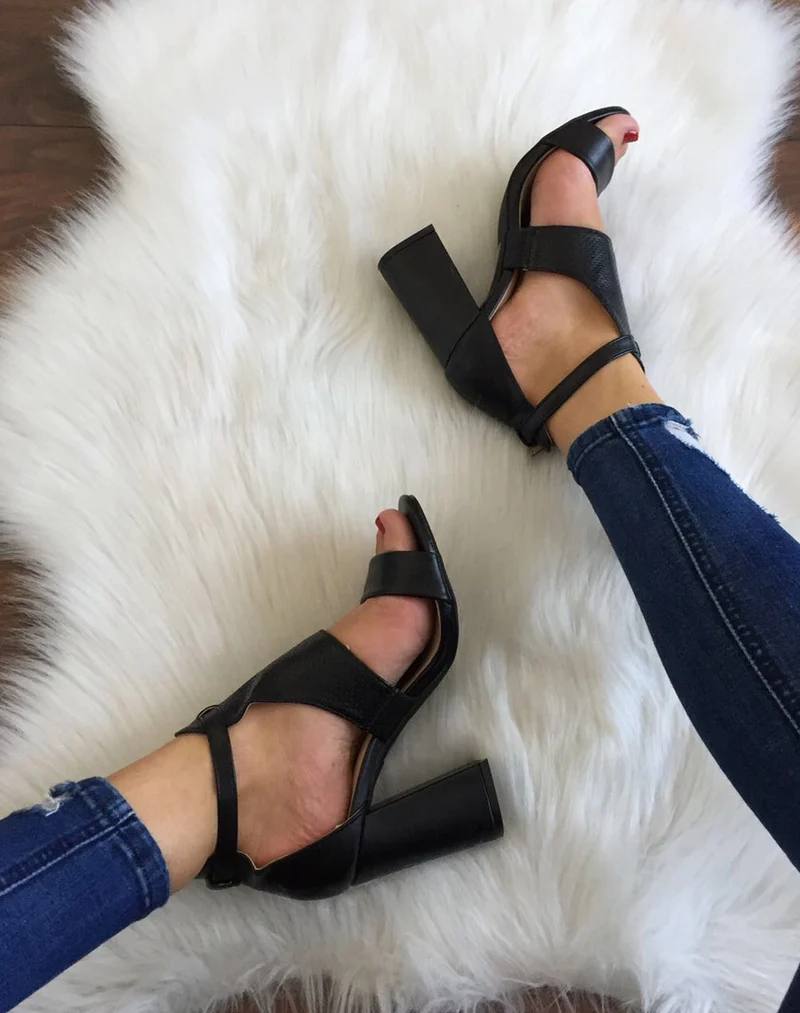 Sandales noires