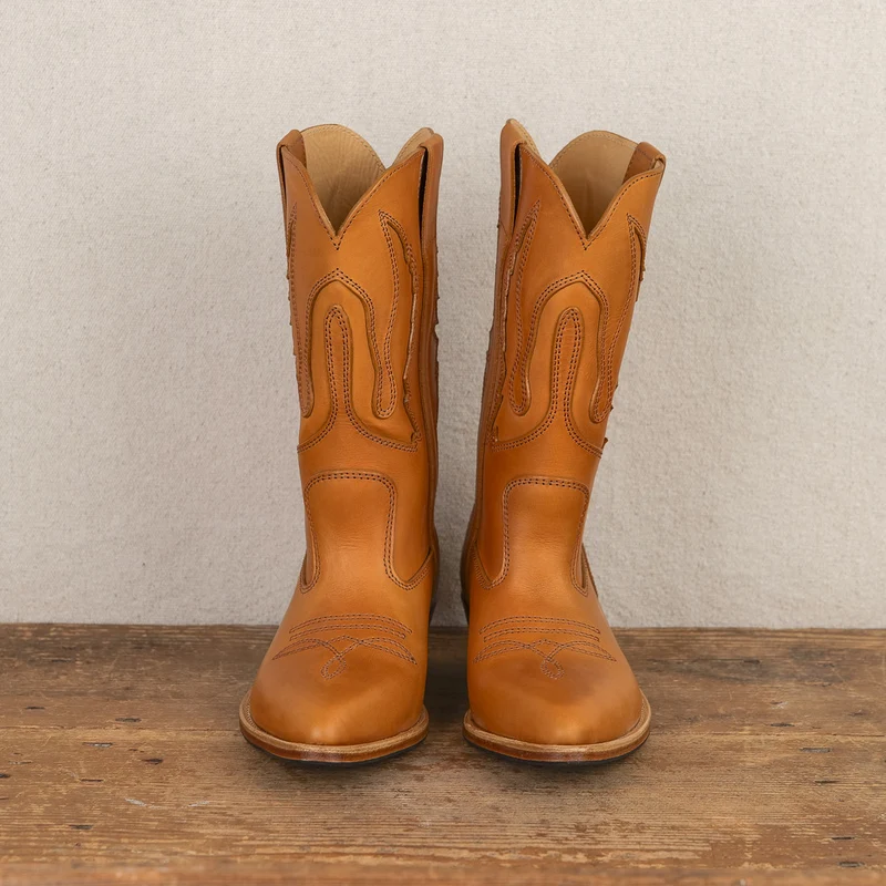Santiags La Botte gardiane cuir naturel