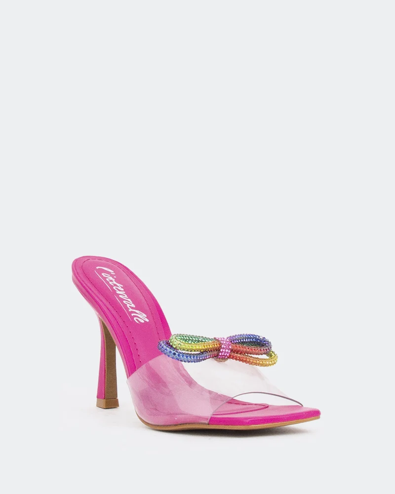Sanya, Fucshia Clear/Vinyl Fucshia