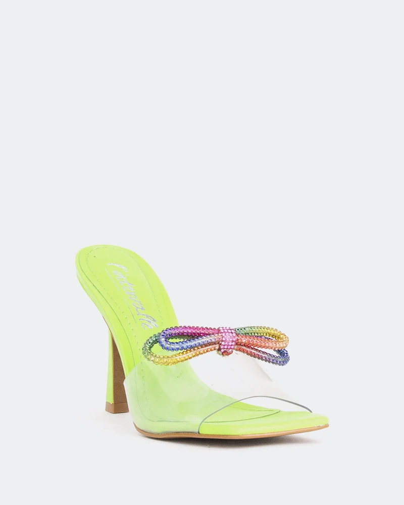 Sanya, Green Clear/Vinyl Vert