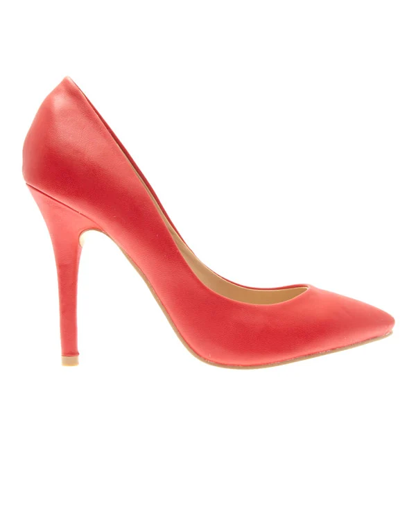 Chaussures femme Style Shoes: Escarpins rouges