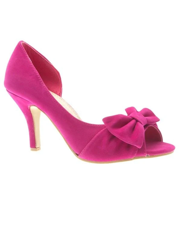 Chaussures femme Ideal: Escarpins fuchsia