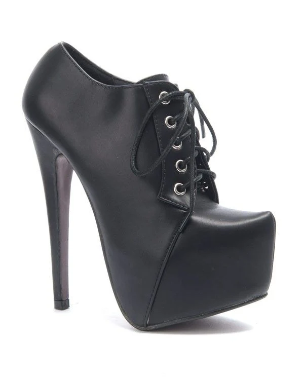 Chaussure femme Sergio Todzi: Bottines à lacet noire
