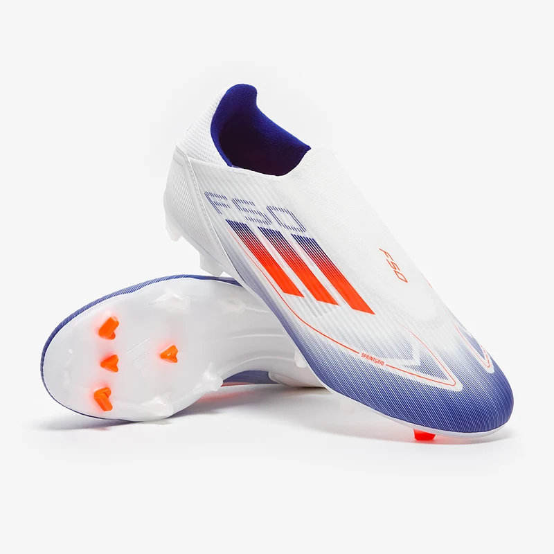 adidas Unisex Chaussure F50 League sans lacets terrain soupl