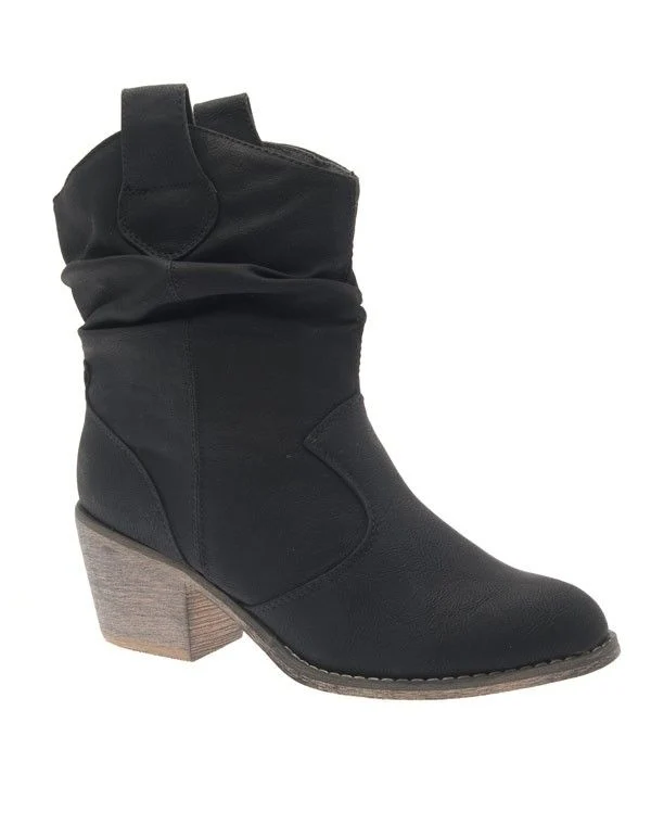 Chaussures femme Poti Pati: Bottine noire