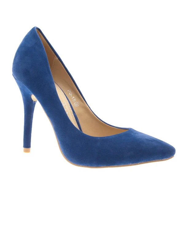 Chaussures femme Style Shoes: Escarpins bleu