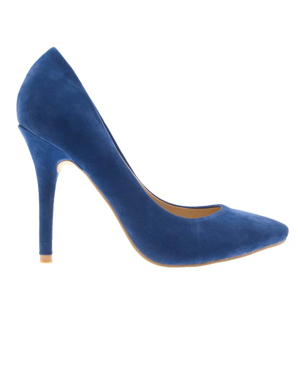 Chaussures femme Style Shoes: Escarpins bleu