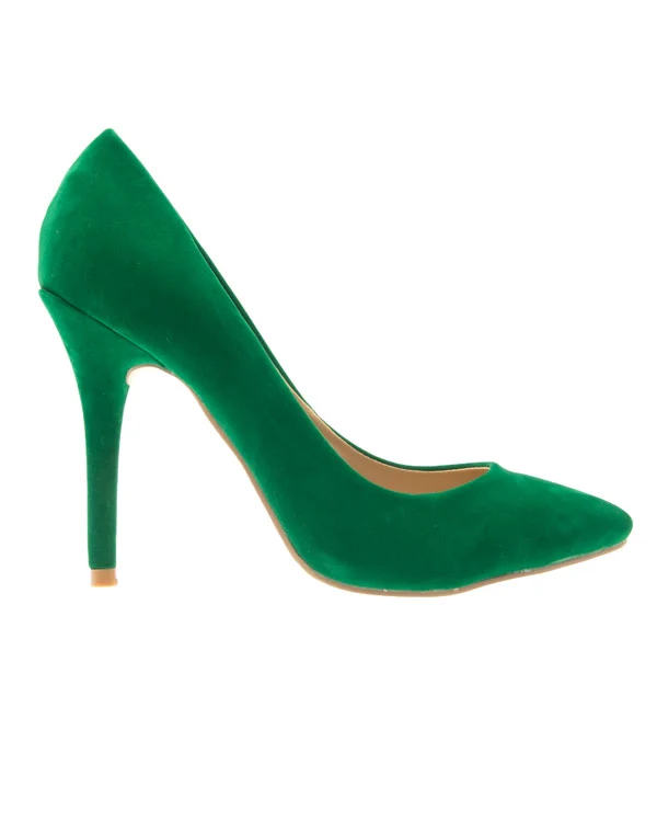 Chaussure femme Style Shoes: Escarpin vert