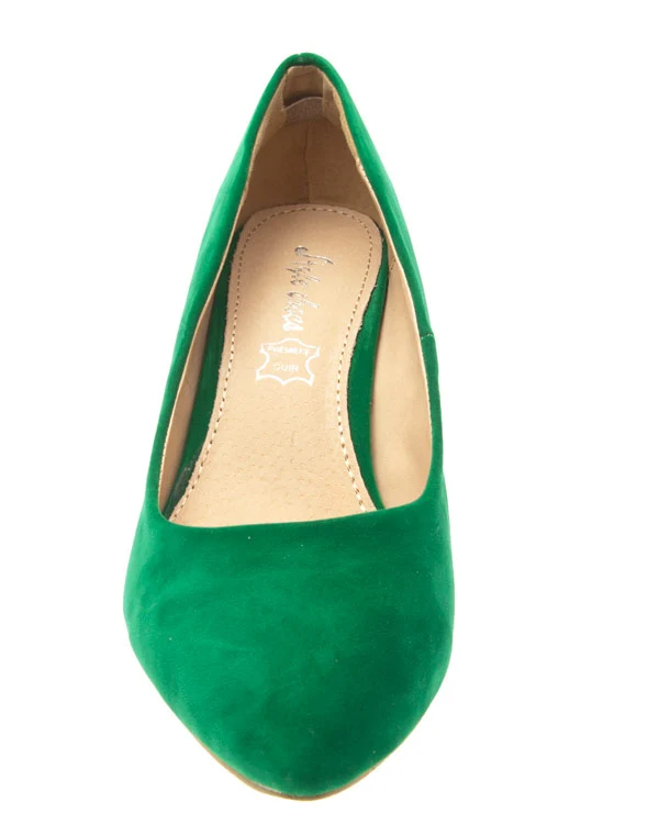 Chaussures femme Style Shoes: Escarpins vert