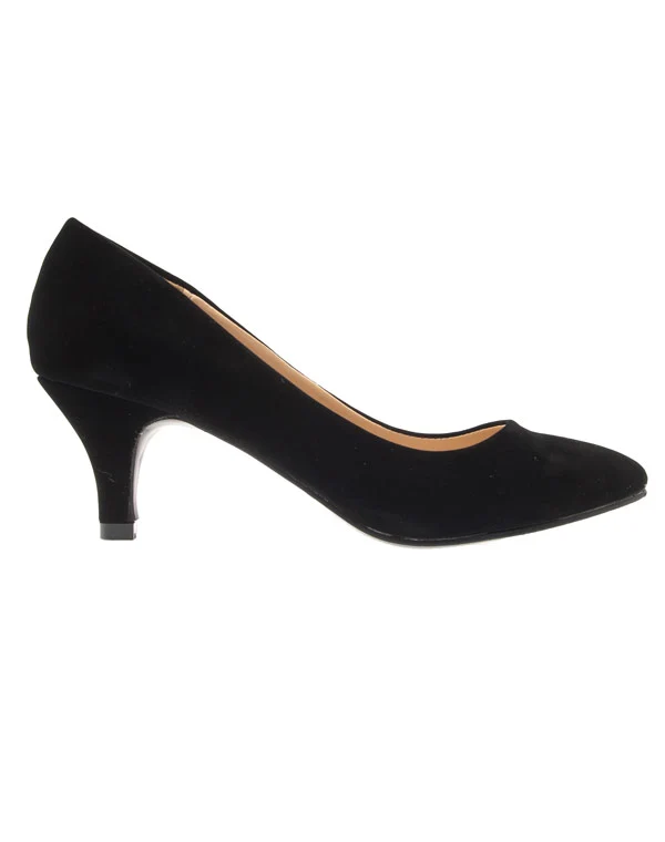 Chaussures femme Style Shoes: Escarpins noir