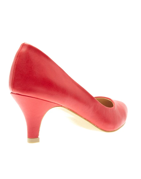 Chaussures femme Style Shoes: Escarpins rouges