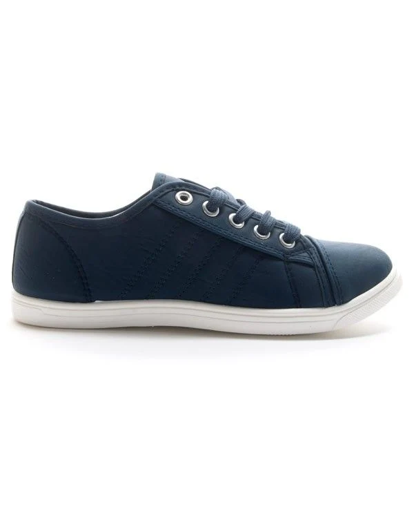 Chaussures femme Style Shoes: Basket basse - bleu
