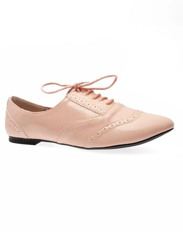 Chaussures femme Ideal: Derbies rose