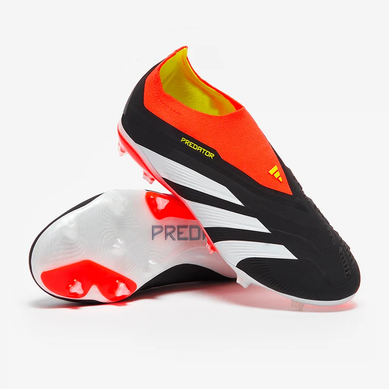 adidas Kids Chaussure de football sans lacets Predator Elite