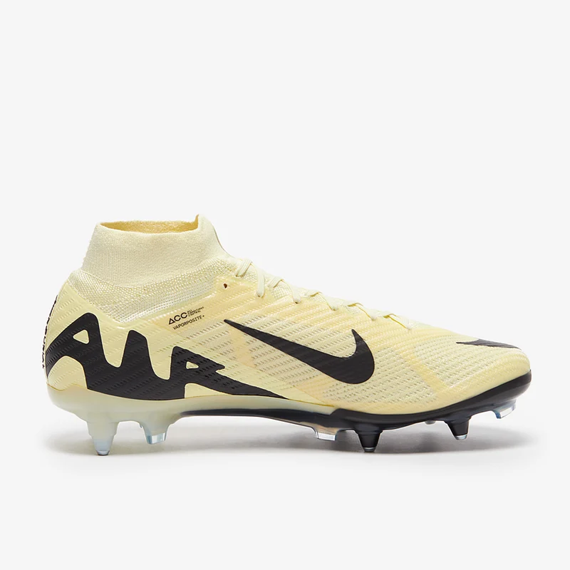 Nike Chaussure de foot montante à crampons pour terrain gras