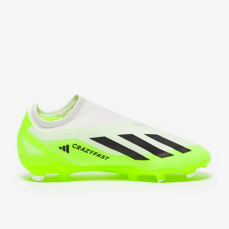 adidas Kids Chaussure X Crazyfast.3 Laceless Terrain souple