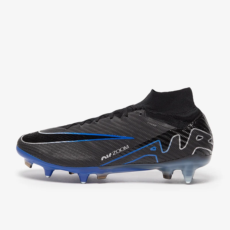 Nike Chaussure de foot montante à crampons pour terrain gras