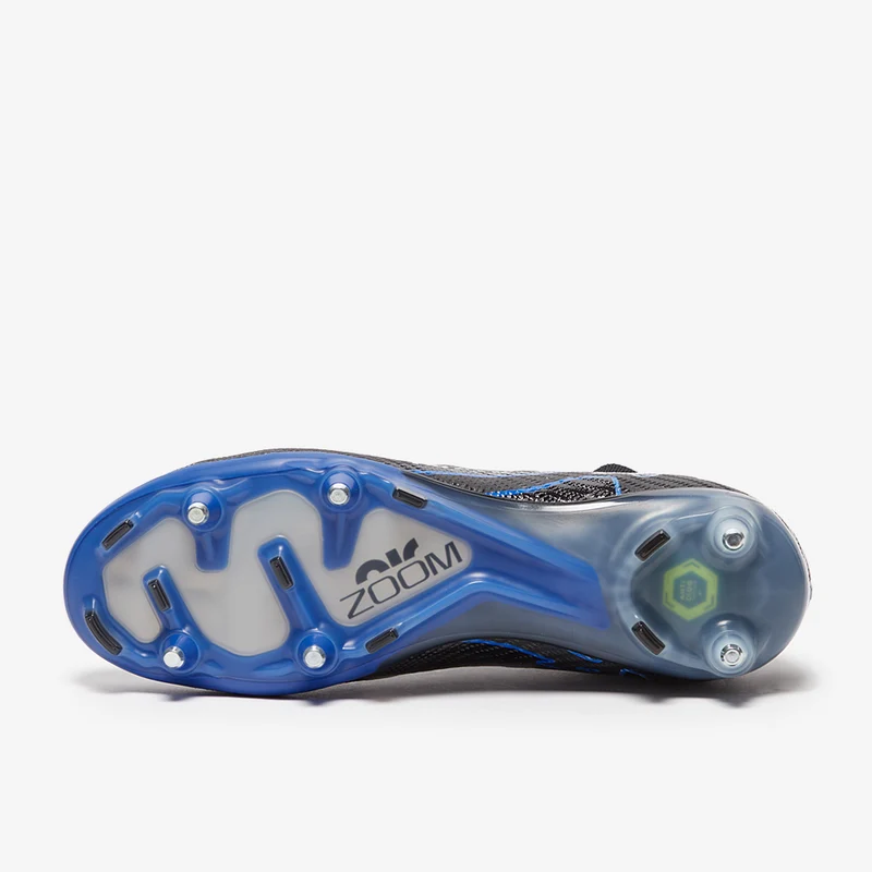 Nike Chaussure de foot montante à crampons pour terrain gras