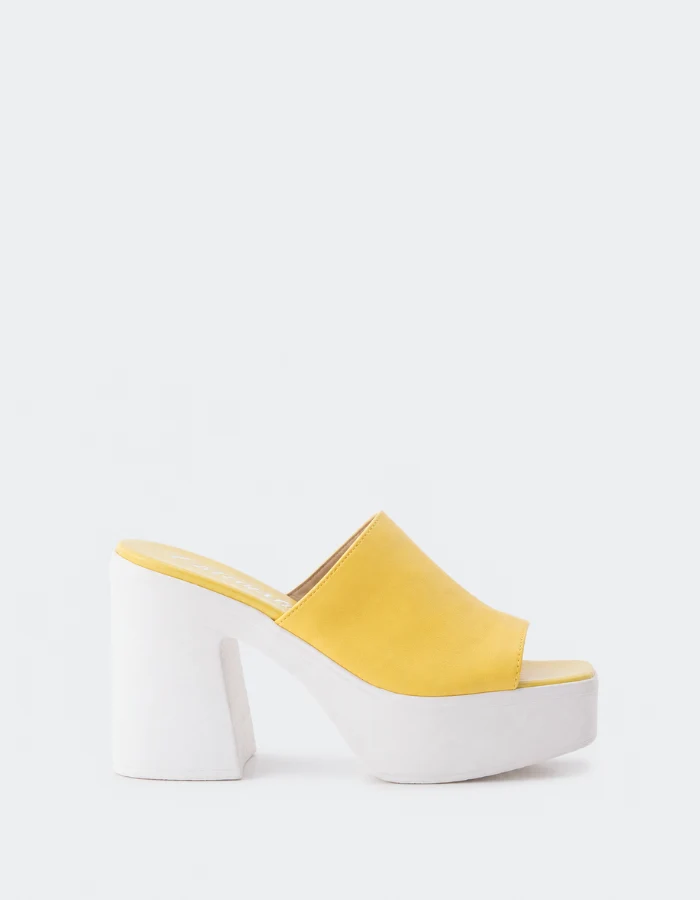 Bassano Yellow Leather