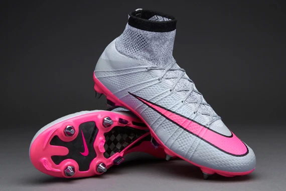Nike Mercurial Superfly SG Pro - Gris Loup/Hyper Rose