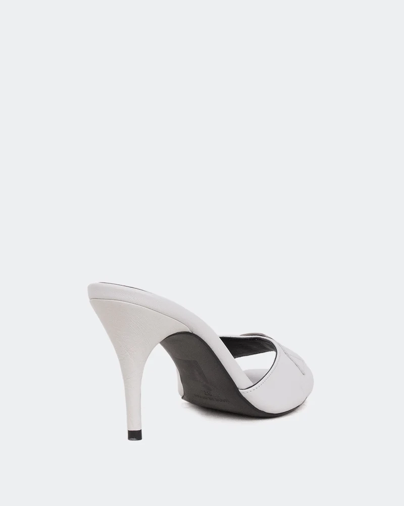 Absolute White Leather