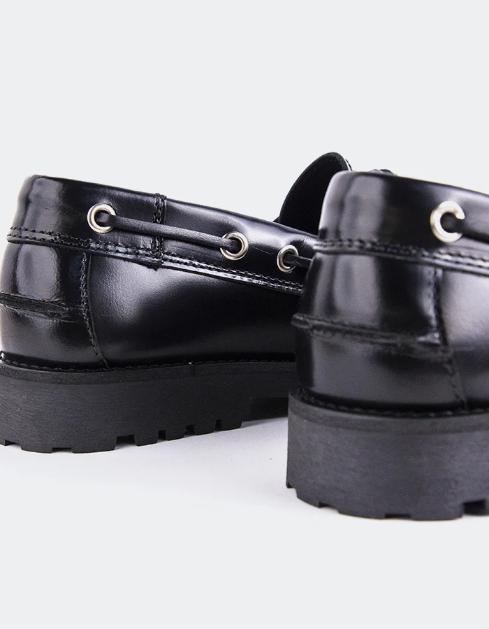 Gaia Black Leather