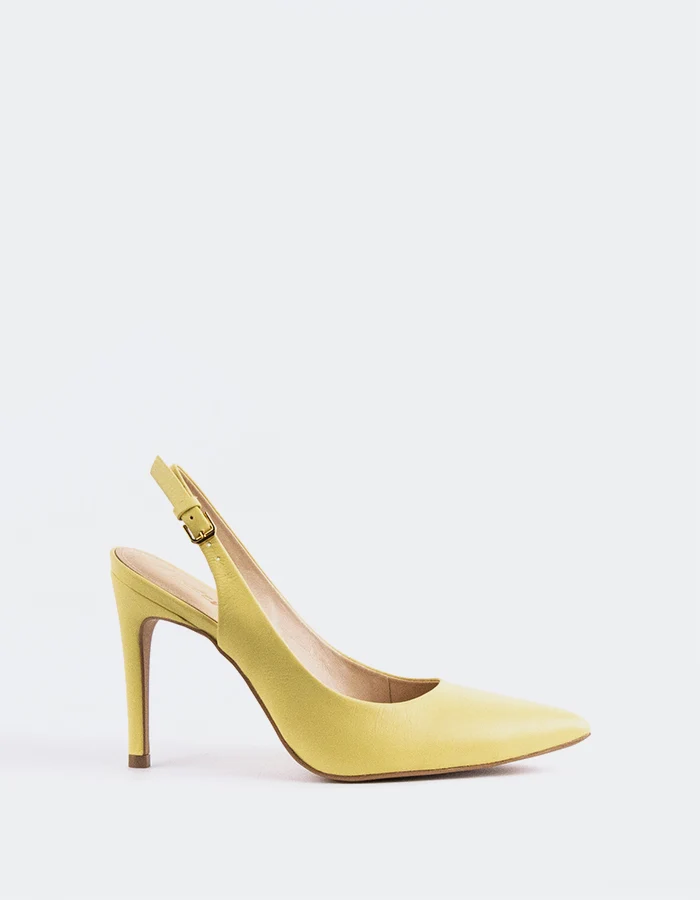 Morisha Yellow Leather