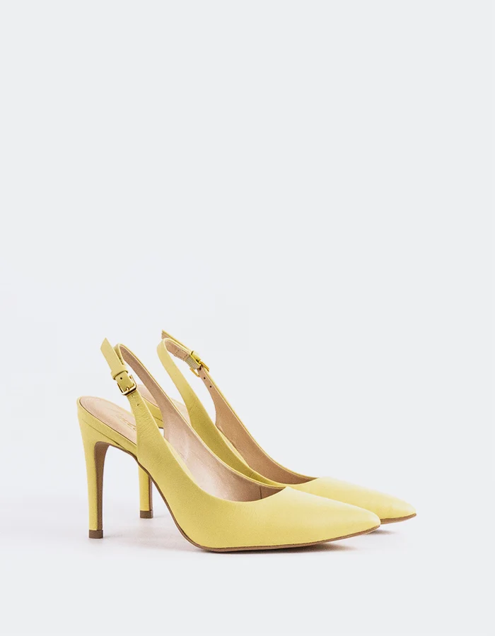 Morisha Yellow Leather