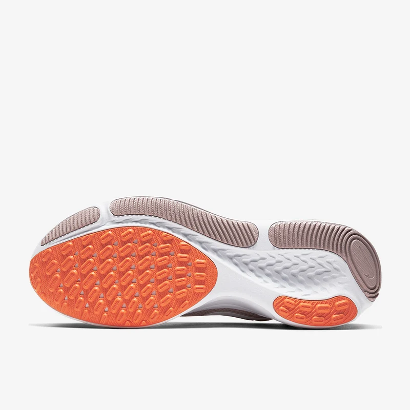 Nike Womens React Miler - Champagne/White-Orange Pulse