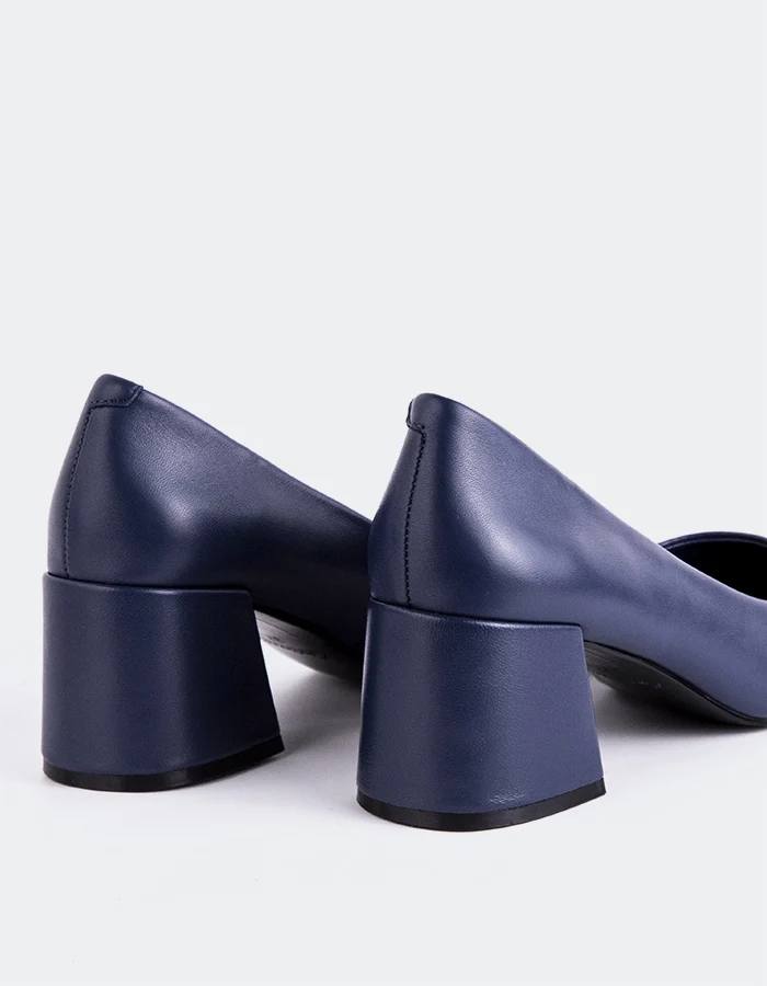 Josephine Navy Leather