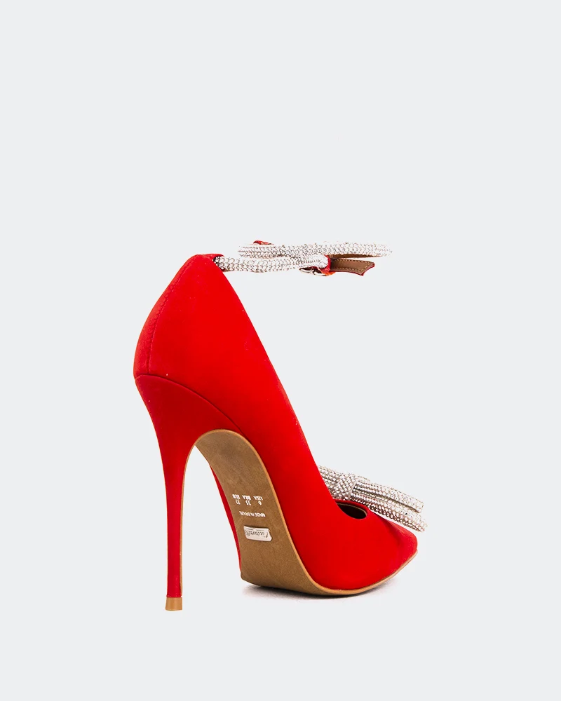 Amara Red Nubuck