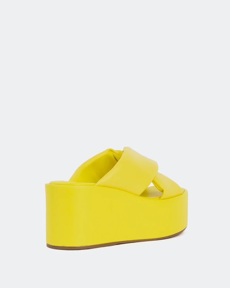 Casa Yellow Leather