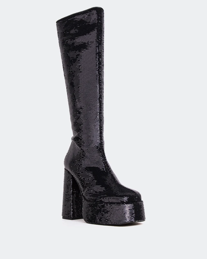 Latto Black Sequins