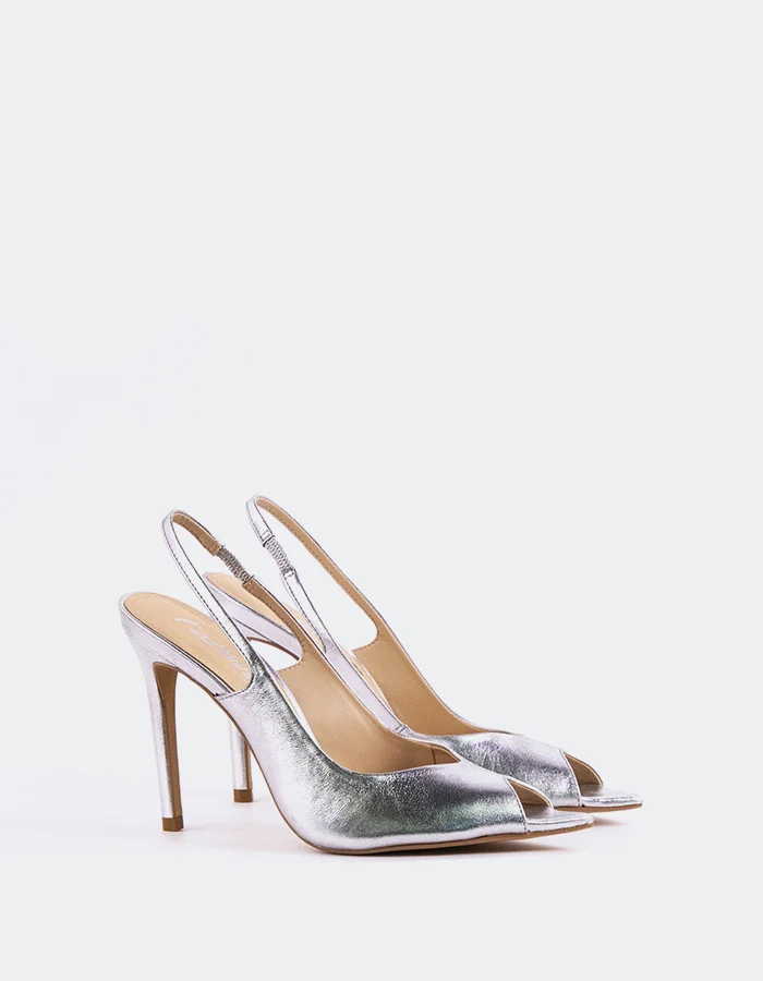 Twylla Silver Leather