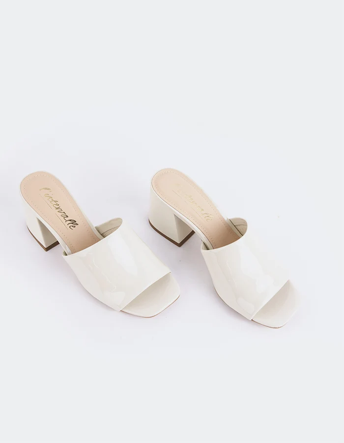 Clarabelle Off White Patent