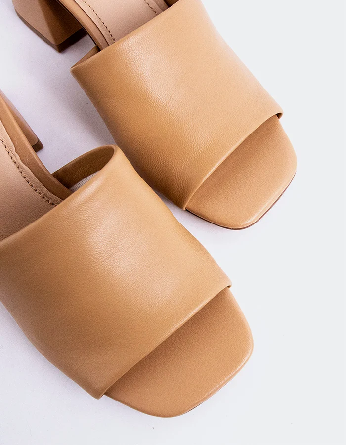 Clarabelle Nude Leather