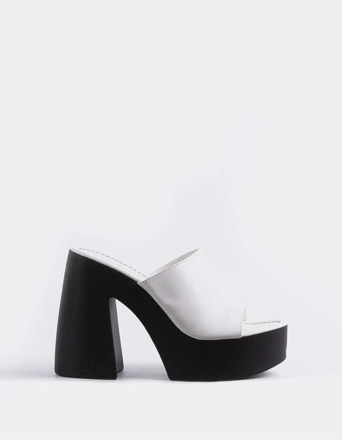 Smyrni White Leather
