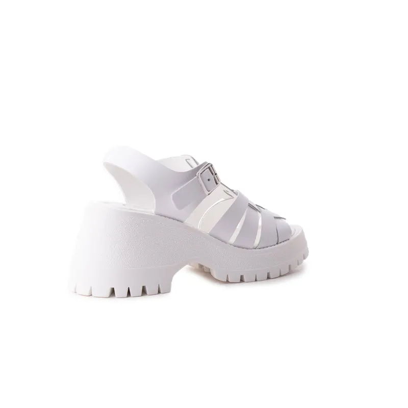 Capranica White Leather