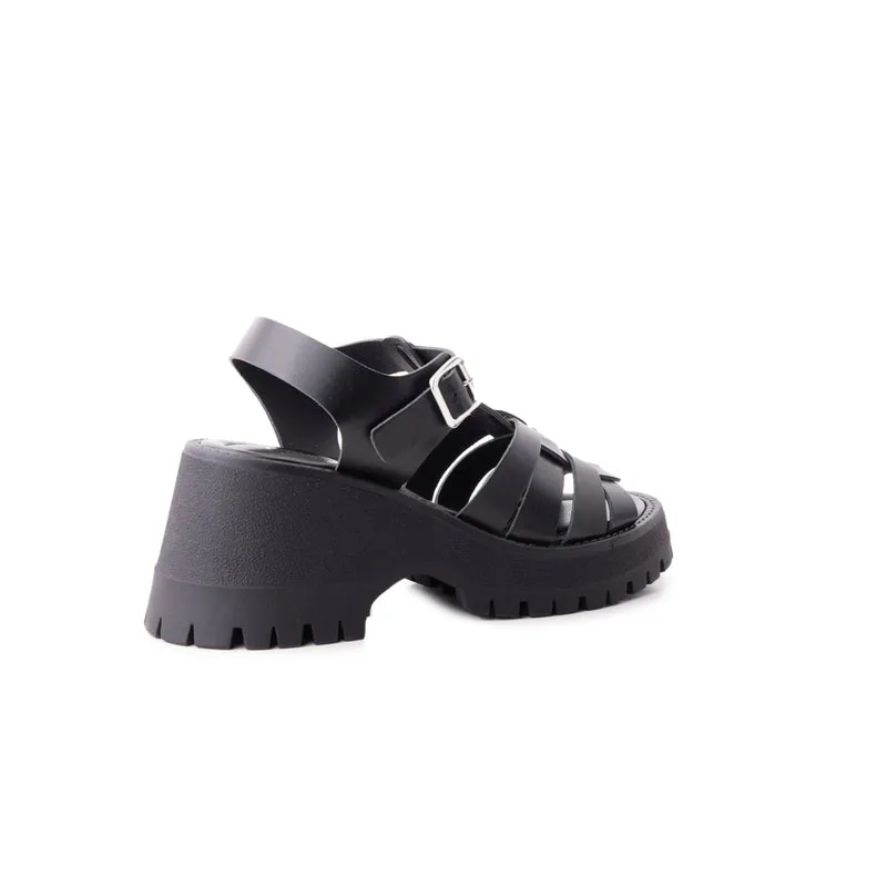 Capranica Black Leather