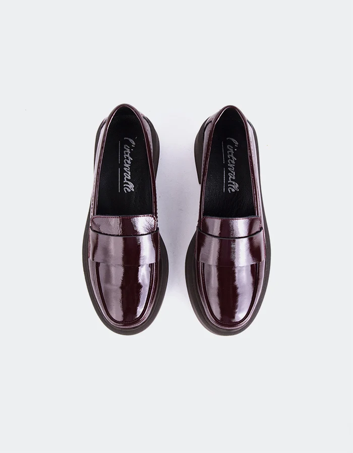 Novee Burgundy Patent