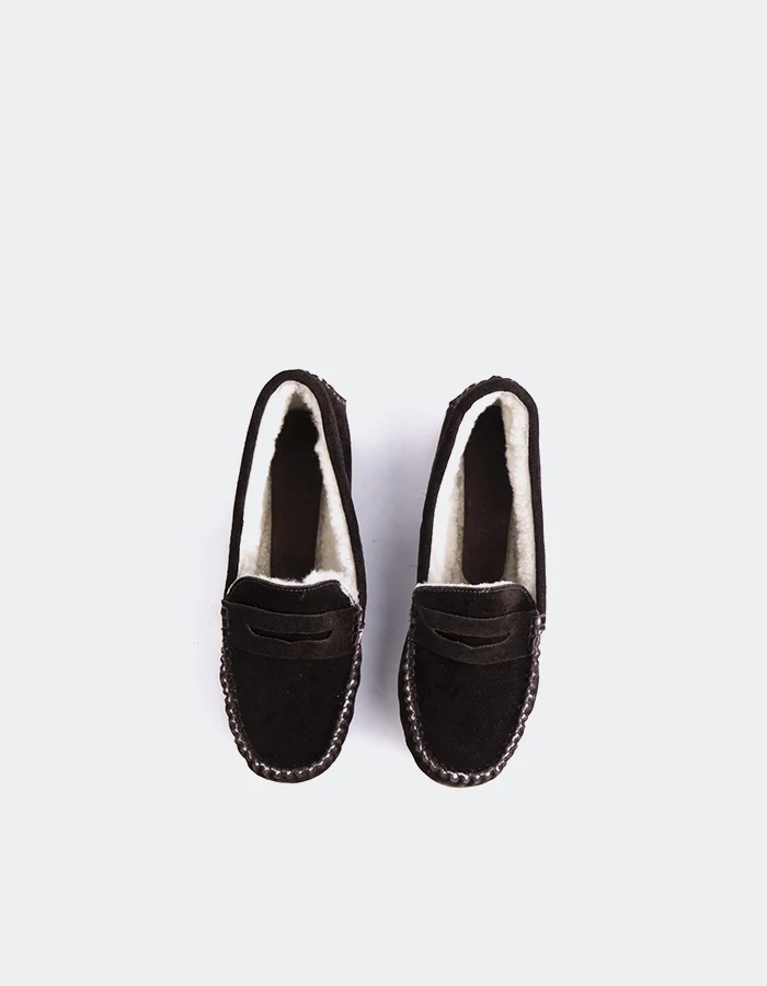 Bobble Brown Suede
