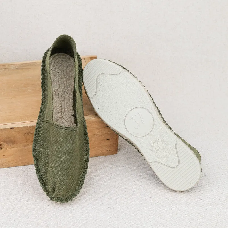 Espadrilles de Mauléon Vert Kaki
